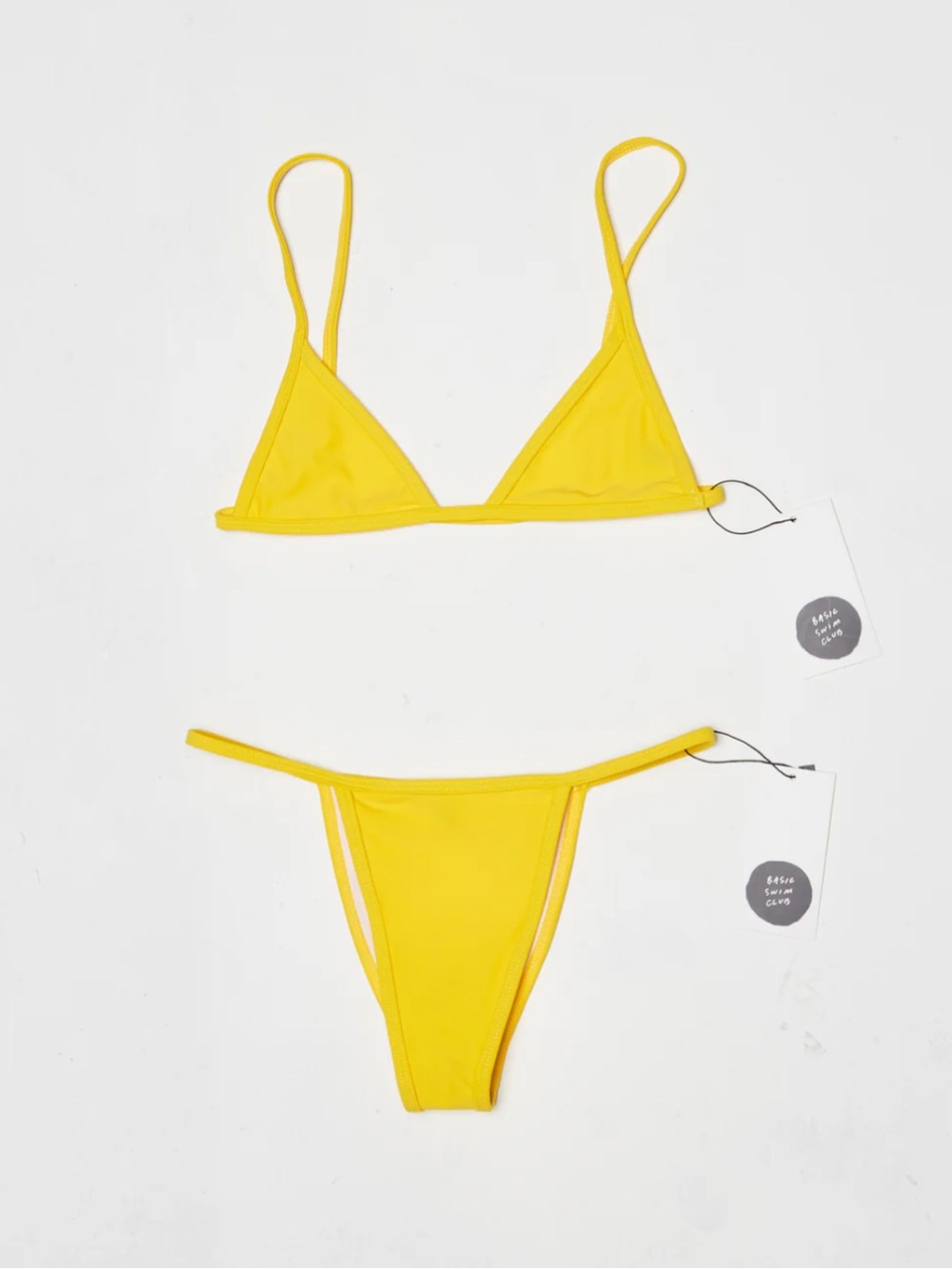 NEW BASIC SWIM La Premiere Swim Set Yellow - Picture 5 of 16